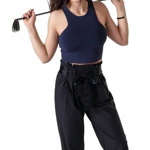NEW FOREPLAY GOLF high neck tank golf shirt in navy
